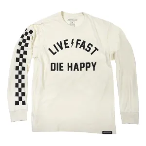 Die Happy Long Sleeve Tee - Natural