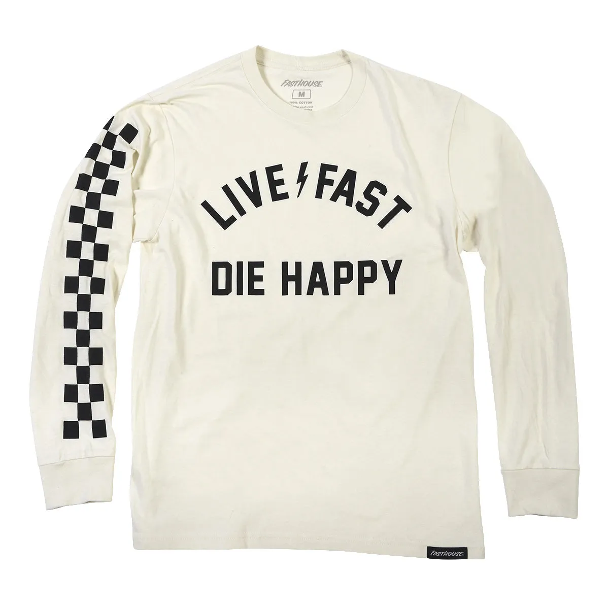 Die Happy Long Sleeve Tee - Natural