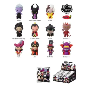 Disney Villains Collectible 3D Bag Clip Series 1 - Mystery Bag
