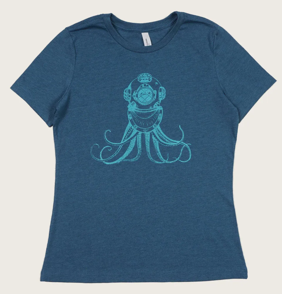 DIVER Women's Relaxed Fit T-shirt
