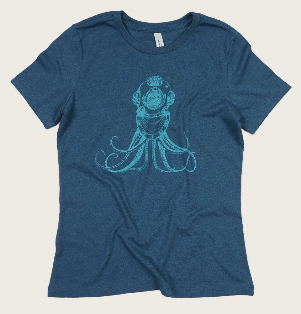 DIVER Women's Relaxed Fit T-shirt