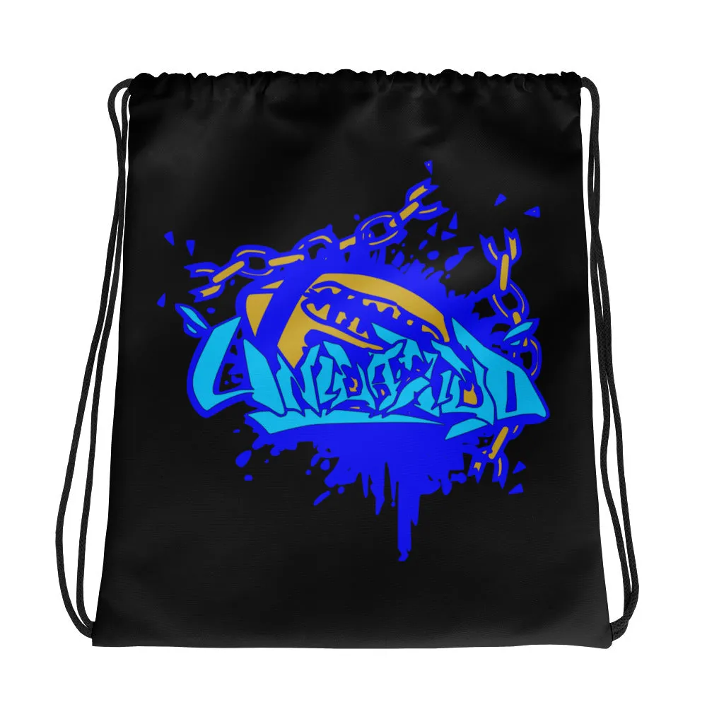 Drawstring Bag ~ Unleashed Graffiti Logo