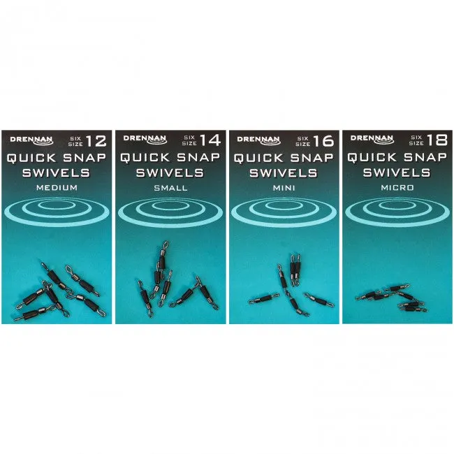 Drennan Quick Snap Swivels