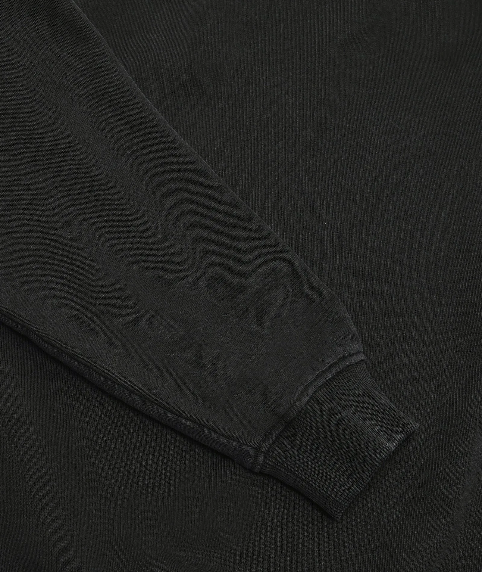 Drop Shoulder Hoodie - Acid Black