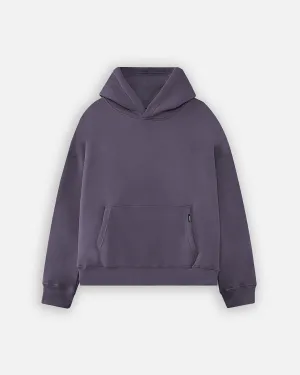 Drop Shoulder Hoodie - Midnight