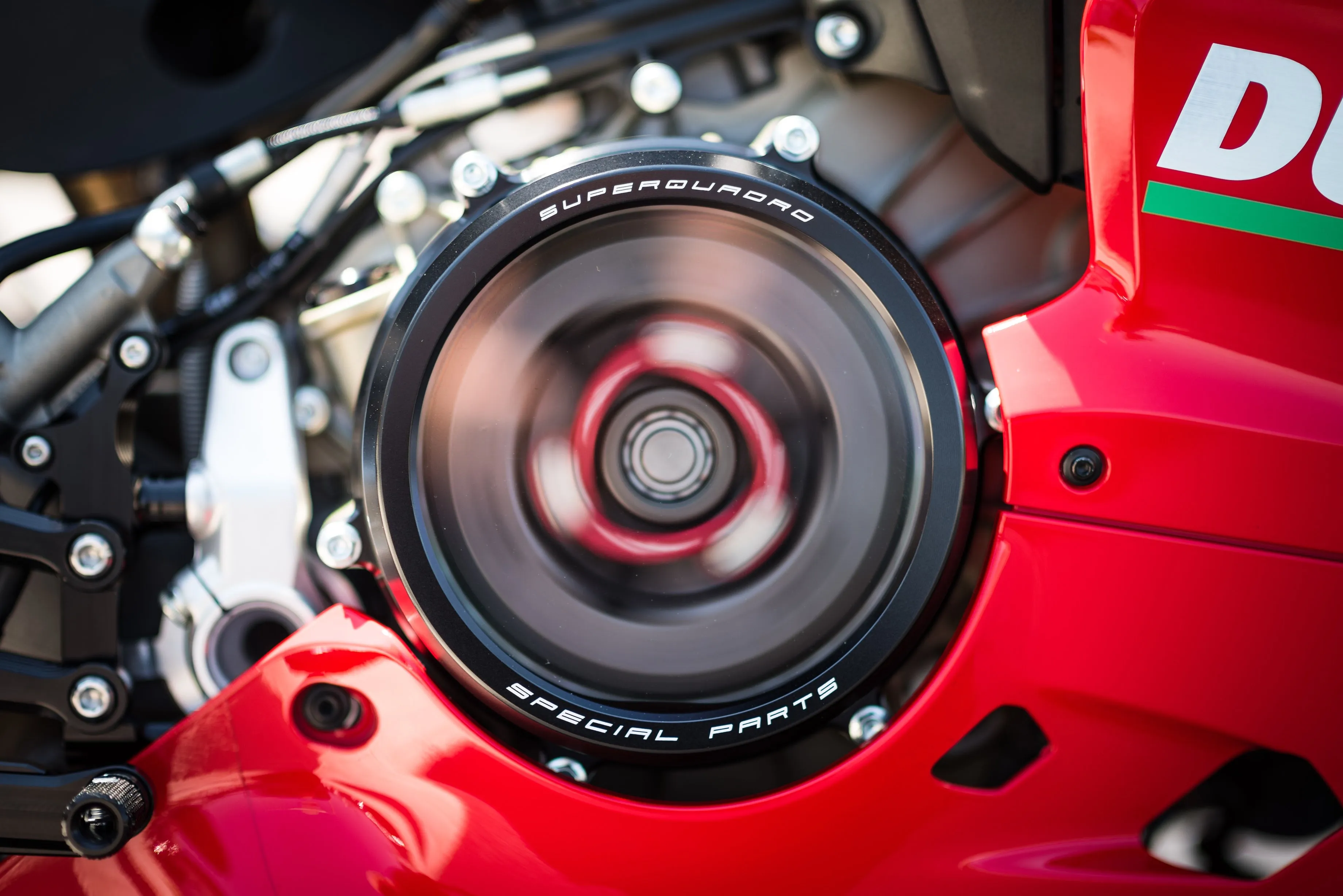 Ducabike Clear Clutch Cover Oil Bath for Ducati Panigale