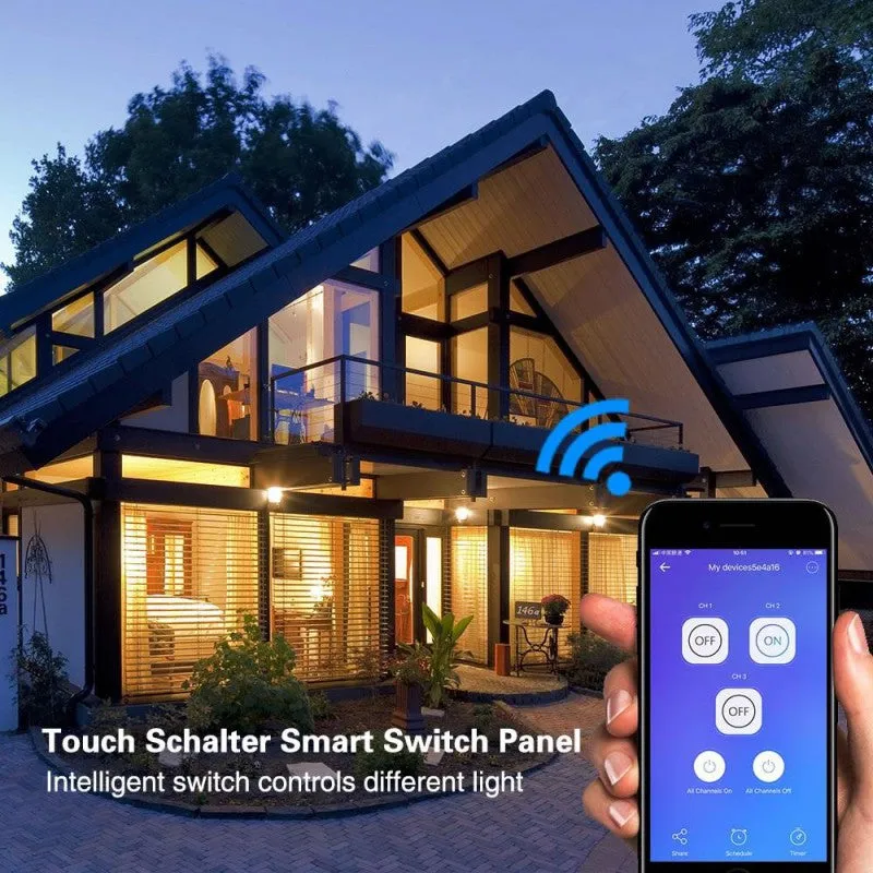 EACHEN Wifi Smart Light Switch (NO NEUTRAL REQUIRED)