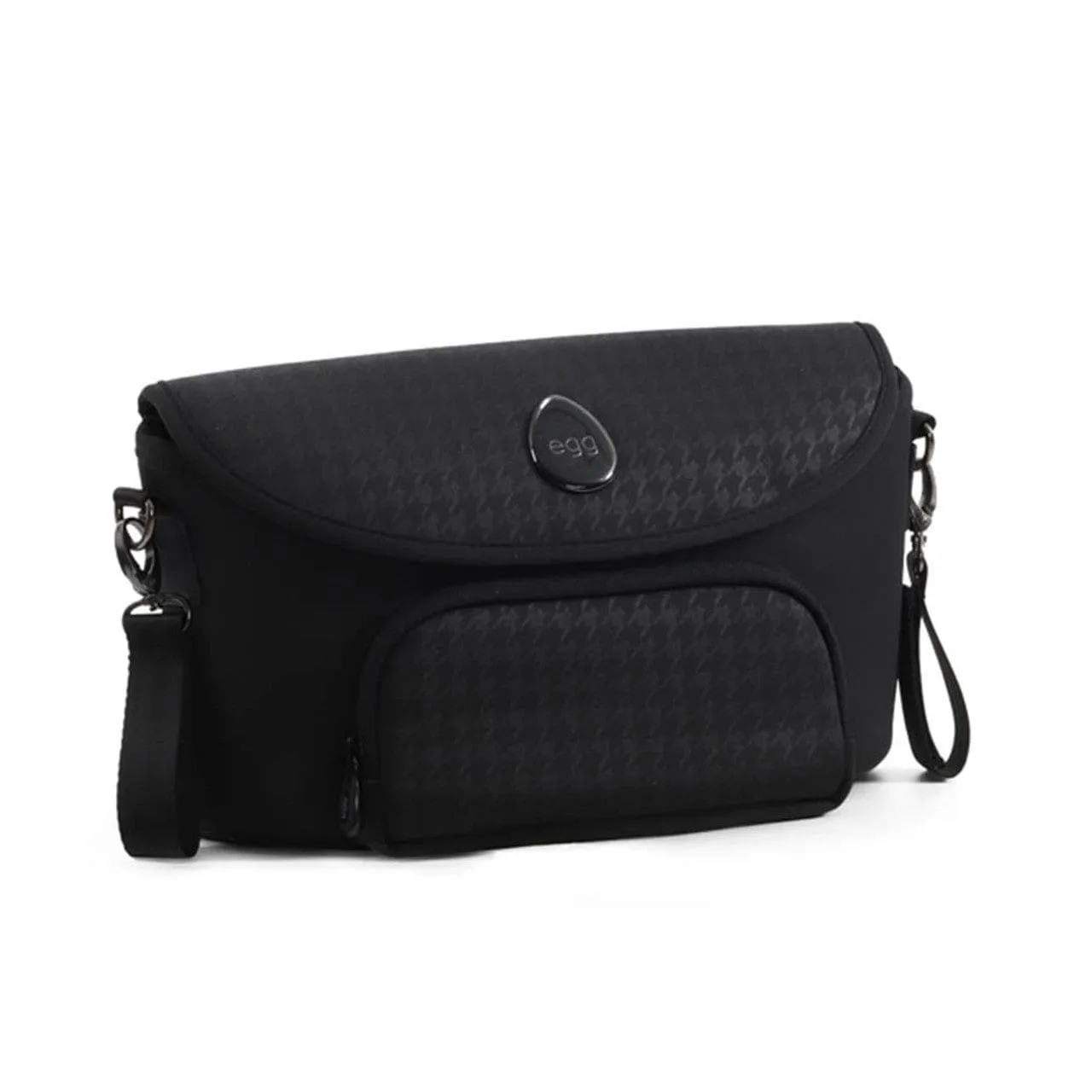 Egg Organiser - Houndstooth Black