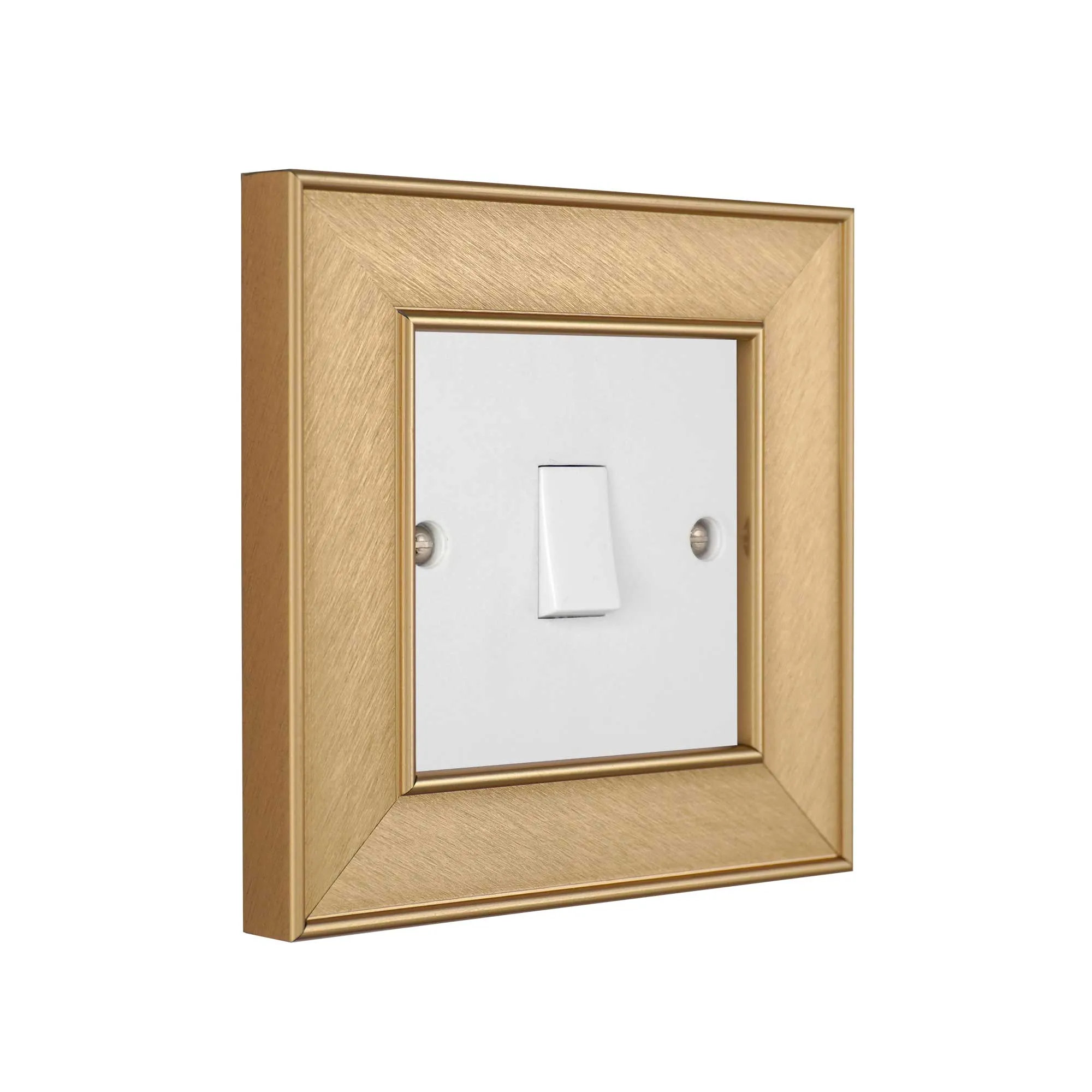 ElekTek Decorative Switch Surround Frame Cover Finger Plate Art Deco