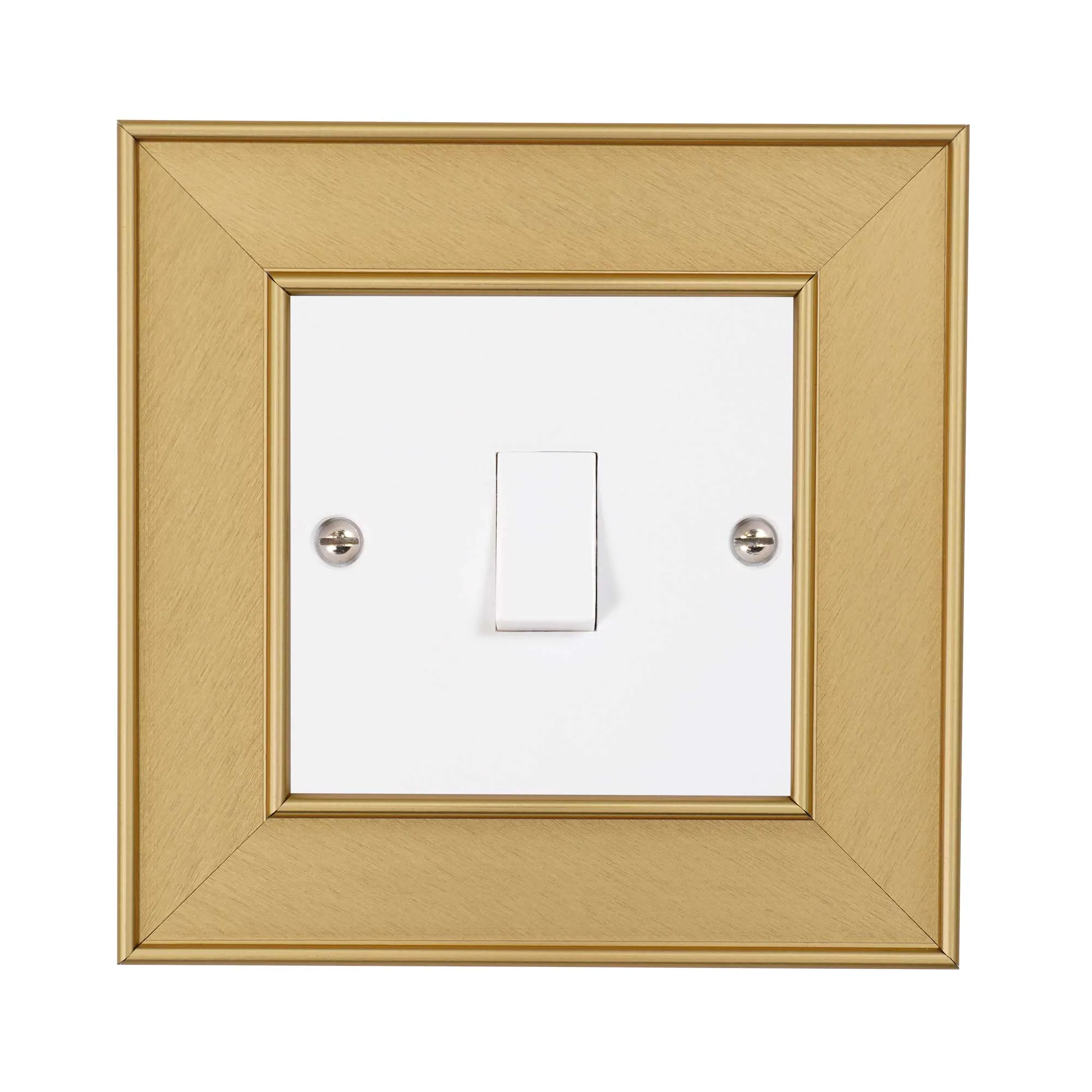 ElekTek Decorative Switch Surround Frame Cover Finger Plate Art Deco