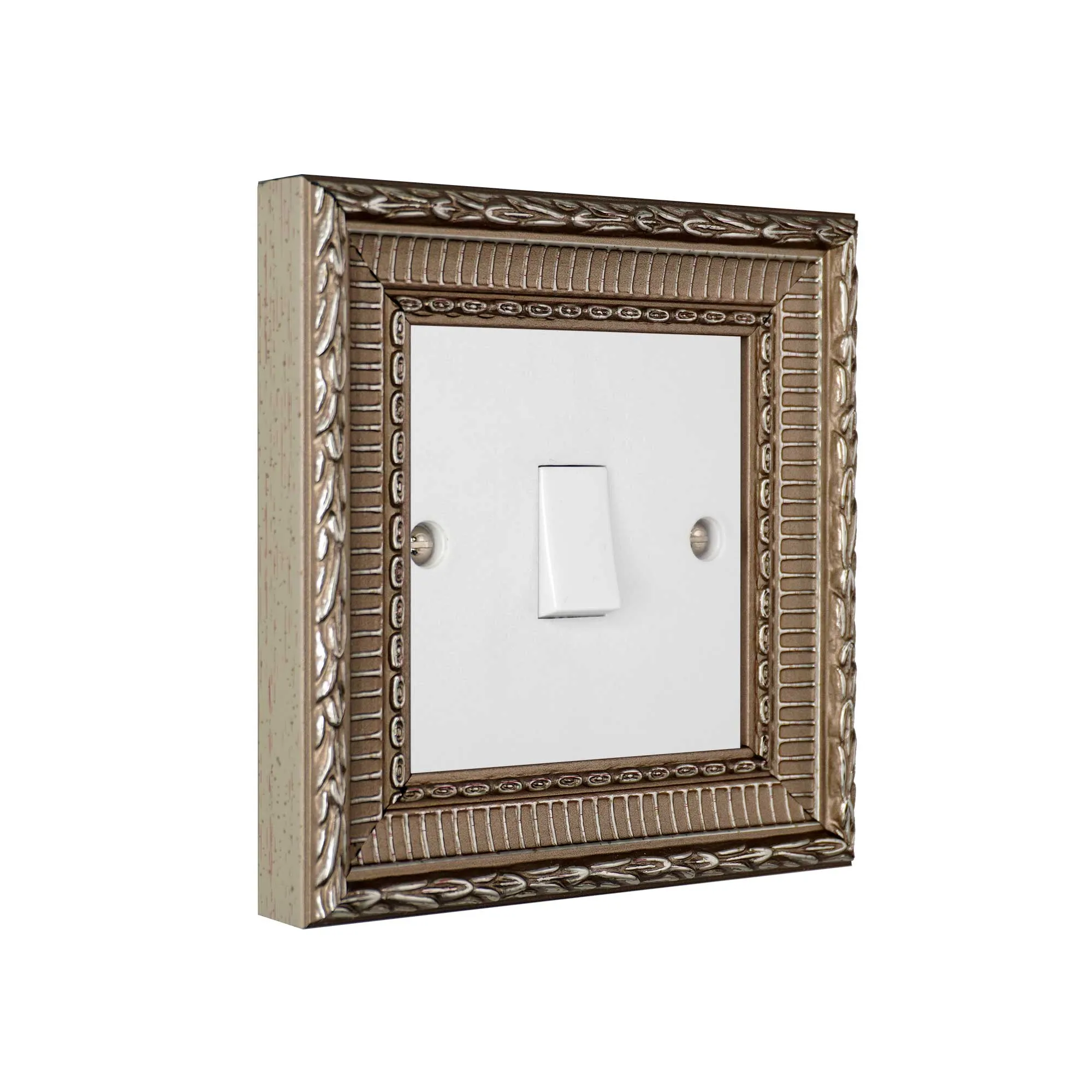ElekTek Decorative Switch Surround Frame Cover Finger Plate Georgian