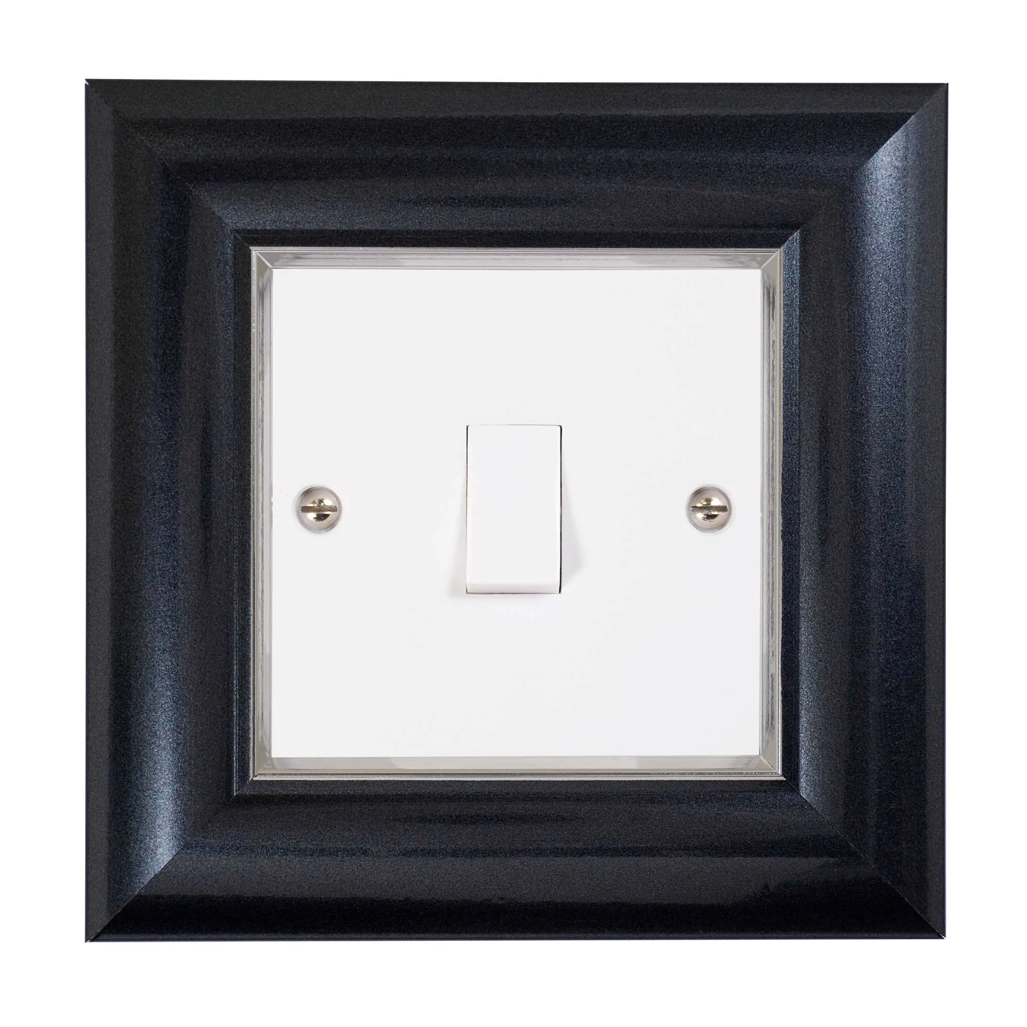 ElekTek Decorative Switch Surround Frame Cover Finger Plate Manhattan