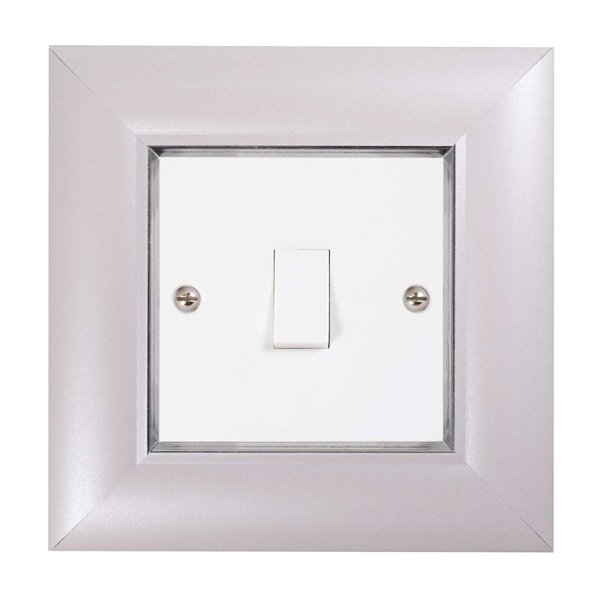 ElekTek Decorative Switch Surround Frame Cover Finger Plate Manhattan