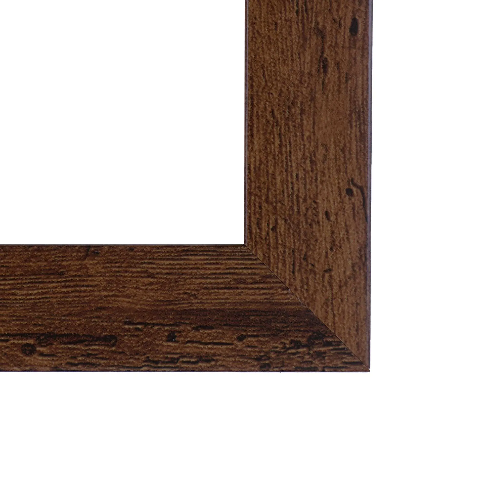 ElekTek Decorative Switch Surround Frame Cover Finger Plate Modena Dark Wood Effects