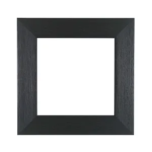 ElekTek Decorative Switch Surround Frame Cover Finger Plate Modena Dark Wood Effects