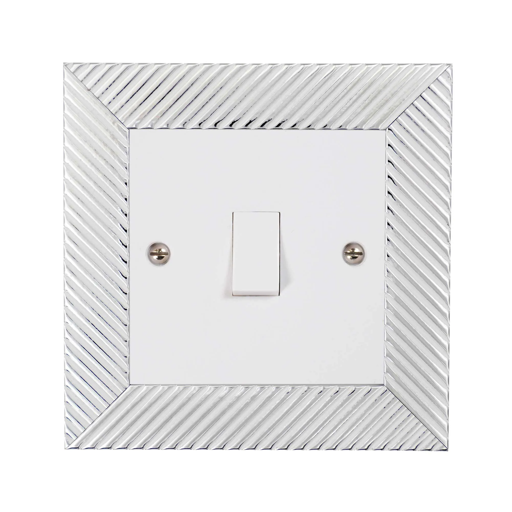 ElekTek Decorative Switch Surround Frame Cover Finger Plate Patterns