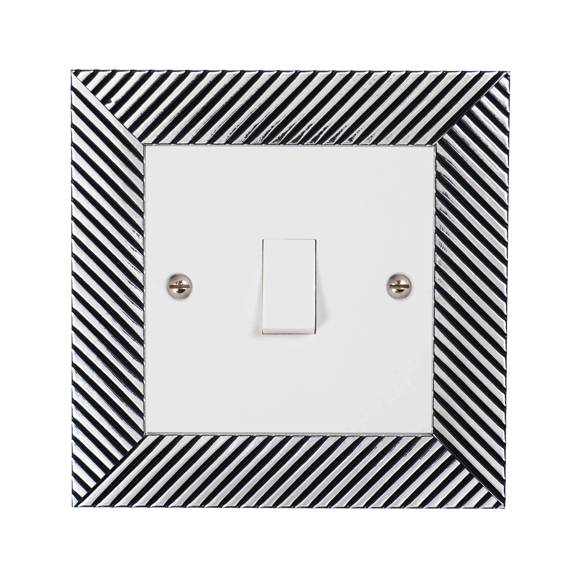 ElekTek Decorative Switch Surround Frame Cover Finger Plate Patterns