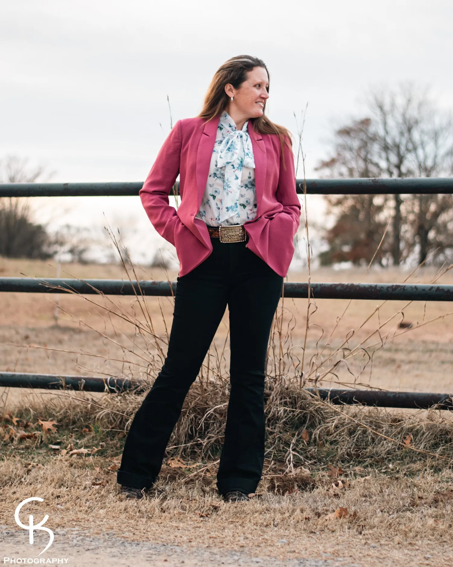 Ella Blazer (Dry Rose)