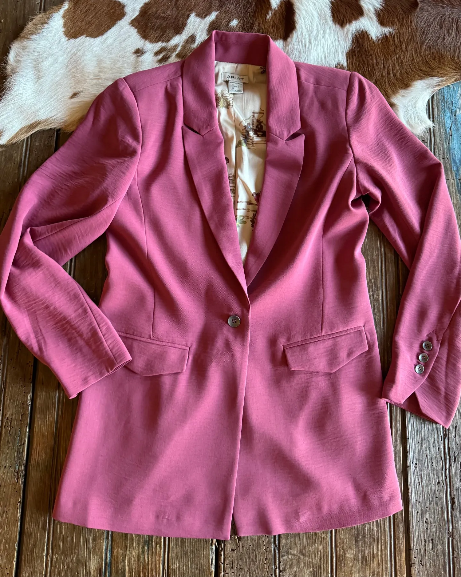 Ella Blazer (Dry Rose)