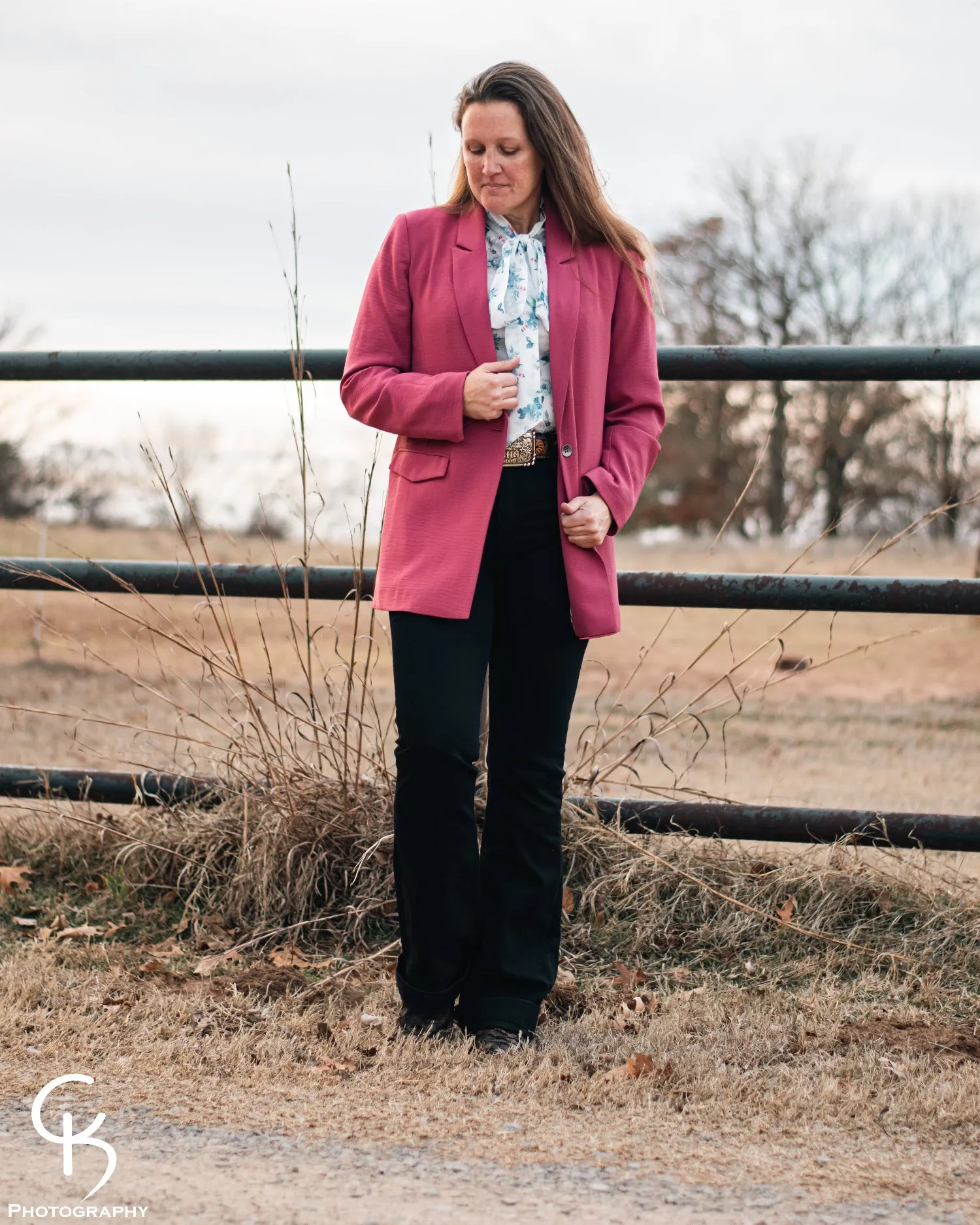 Ella Blazer (Dry Rose)