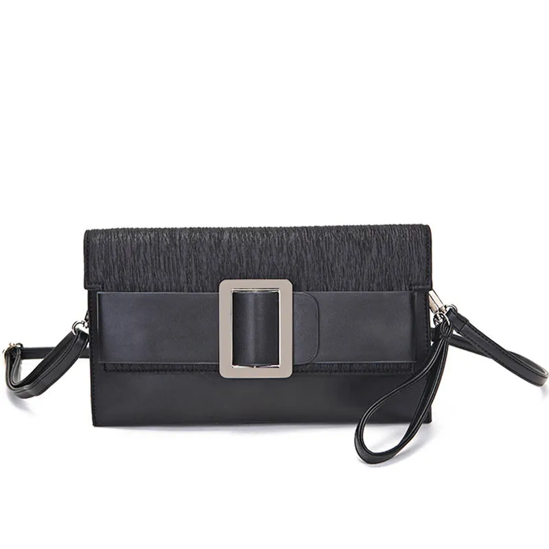 Envelope Bag Contrast Color Chain Bag Ladies Clutch Bag