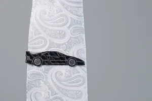 F40 - Carbon fiber tie clip