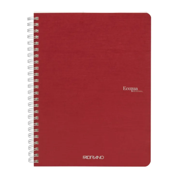 Fabriano EcoQua Spiral Notebooks 70sh