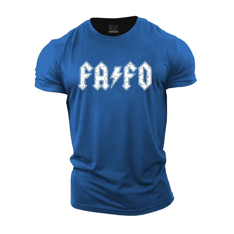 FAFO Graphic Men's Cotton T-Shirt