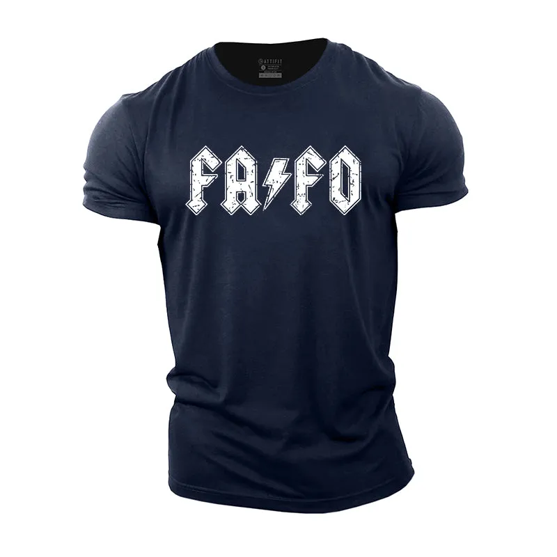 FAFO Graphic Men's Cotton T-Shirt