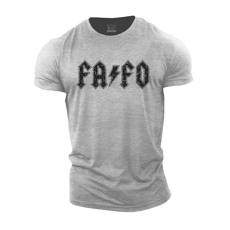 FAFO Graphic Men's Cotton T-Shirt