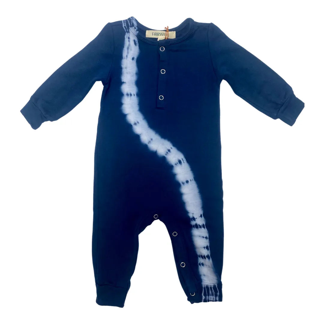 Fairwell Clutch Coverall in Cobalt