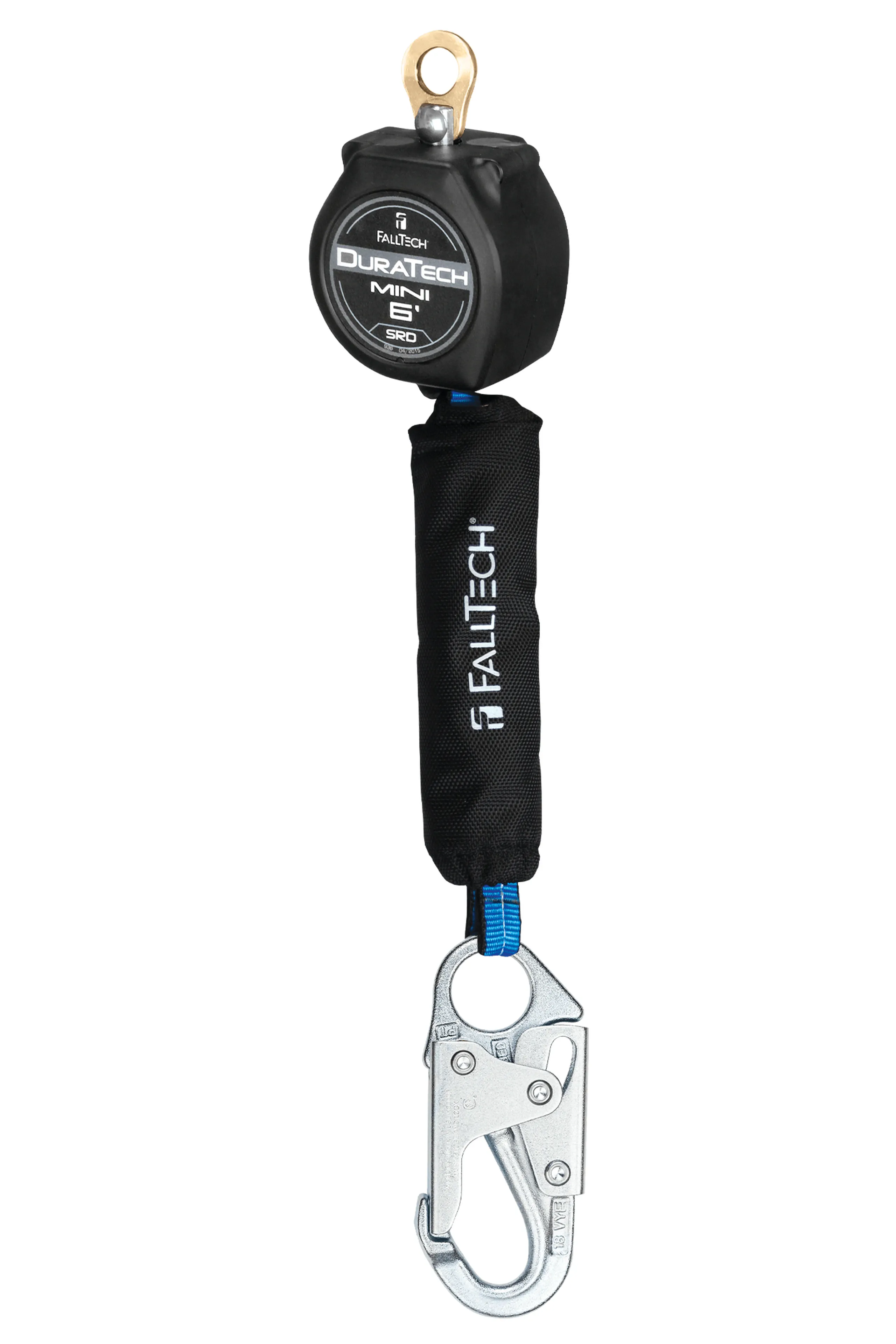 FallTech 72706SA1 6' Mini Personal SRL with Steel Snap Hook