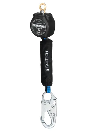 FallTech 72706SA1 6' Mini Personal SRL with Steel Snap Hook