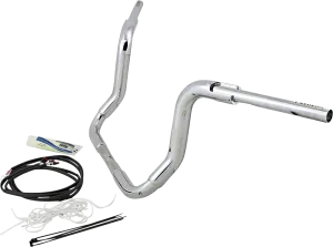 Fat Baggers, Inc. 809512 1-1/2in. EZ Install Pointed Top Handlebar Kit - Chrome
