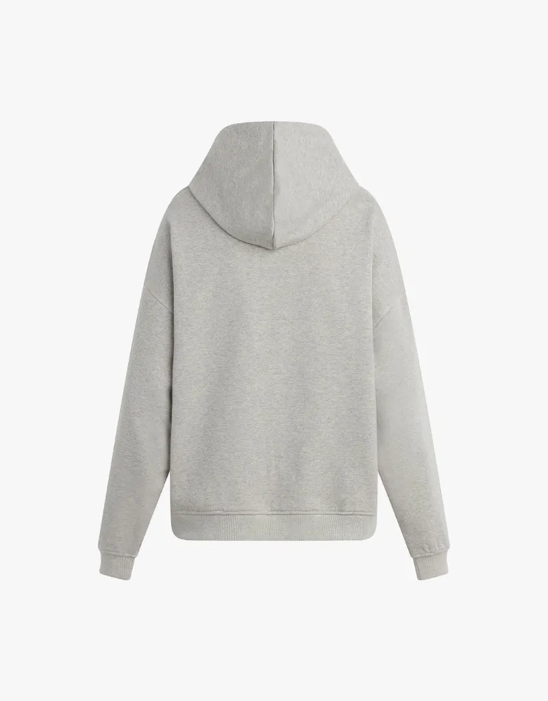 Favorite Daughter The Collegiate Hoodie in Heather Grey