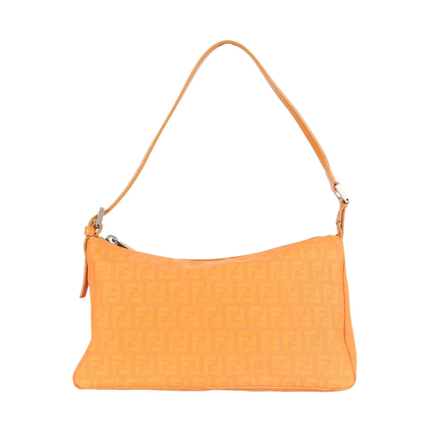 Fendi Orange Logo Shoulder Bag