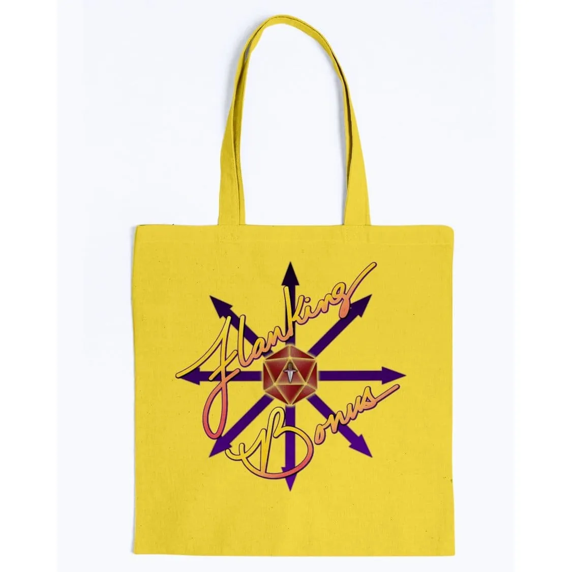 Flanking Bonus Logo Canvas Promo Tote