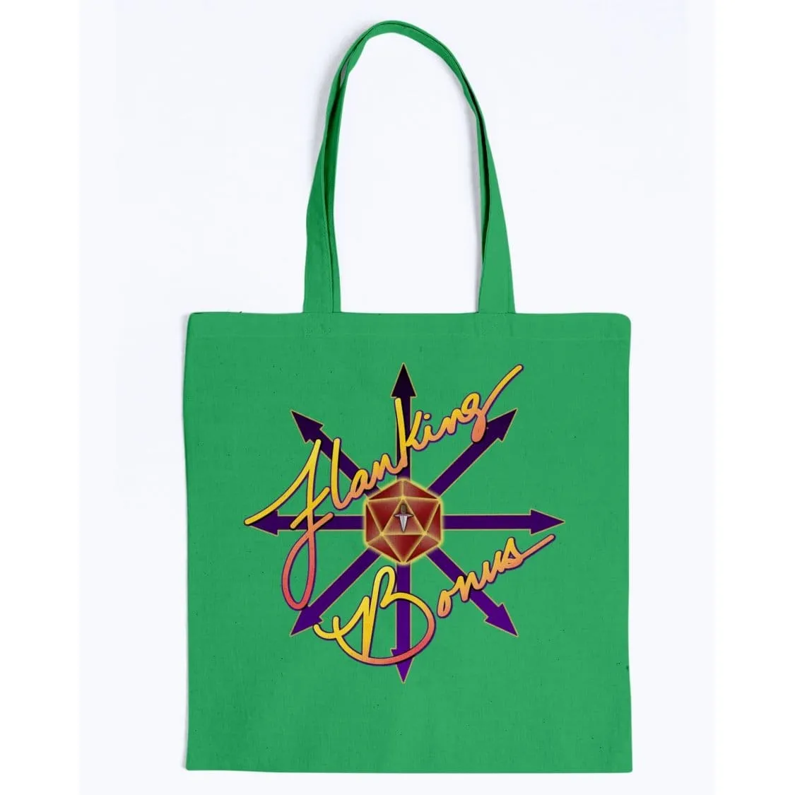 Flanking Bonus Logo Canvas Promo Tote
