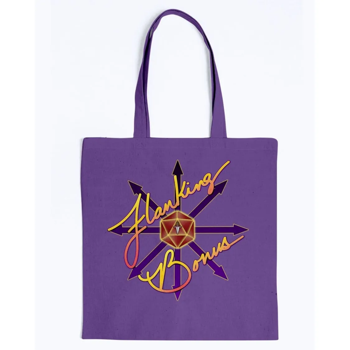 Flanking Bonus Logo Canvas Promo Tote