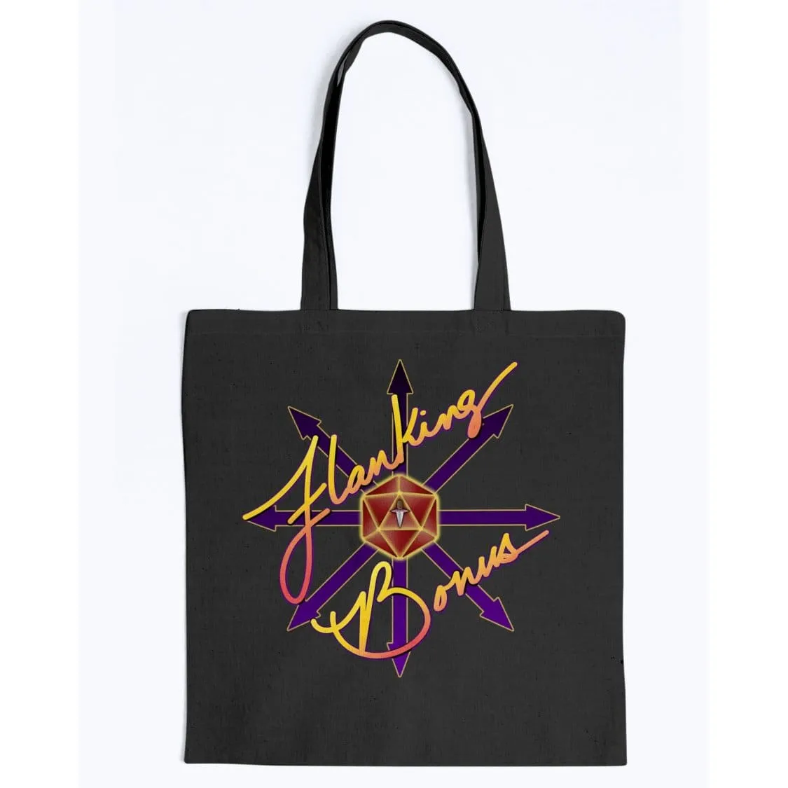 Flanking Bonus Logo Canvas Promo Tote