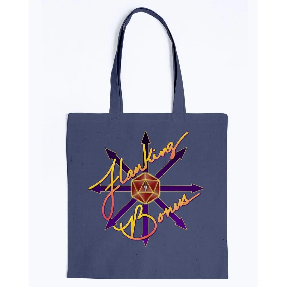 Flanking Bonus Logo Canvas Promo Tote