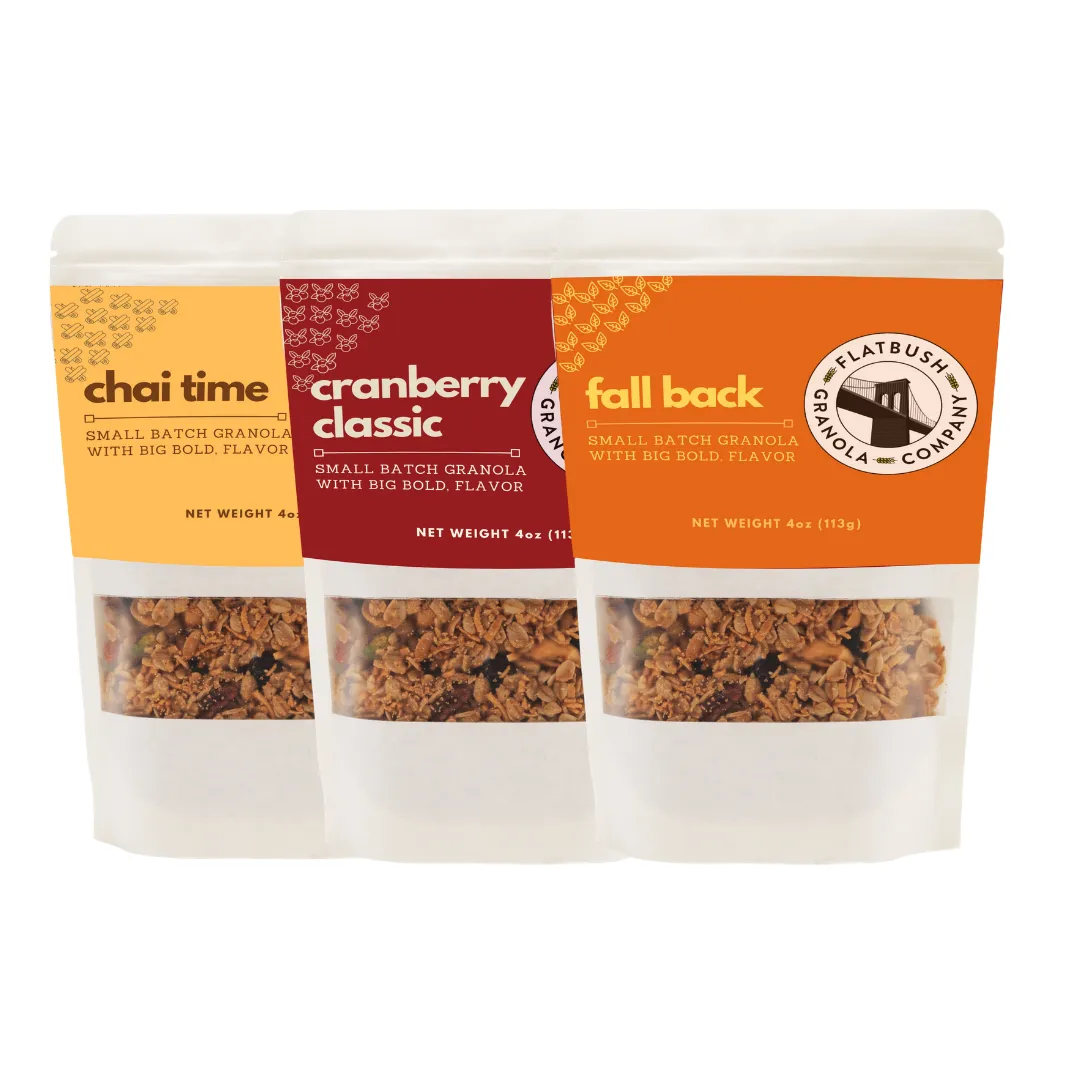Flatbush 'Flight': Granola Sampler (pouch)