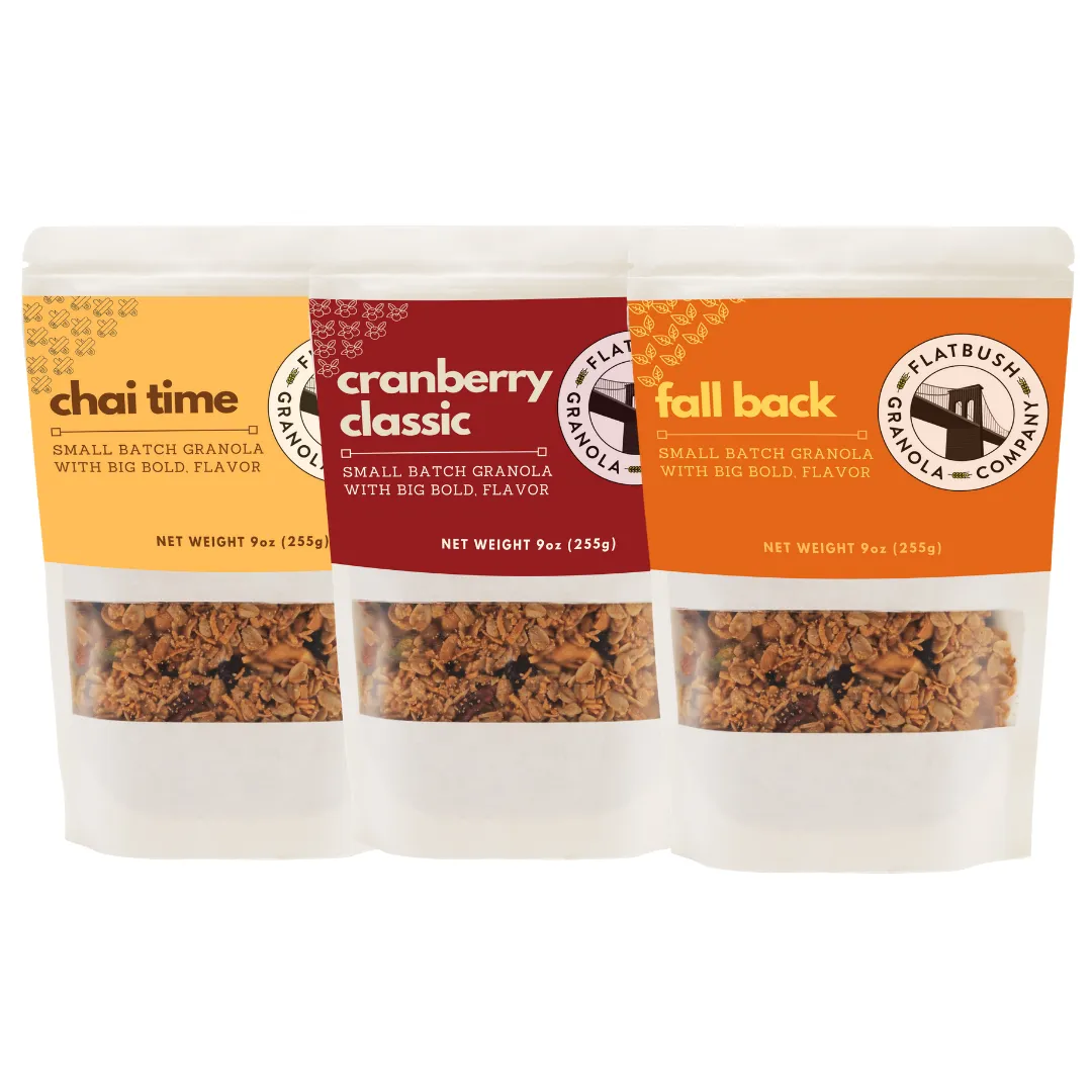 Flatbush 'Flight': Granola Sampler (pouch)