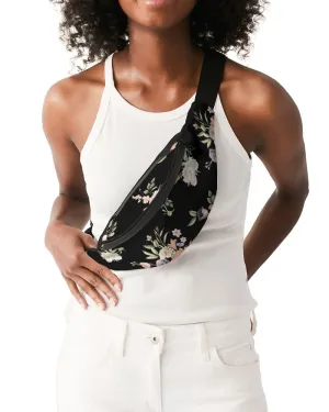 Floral Pattern Crossbody Sling Bag