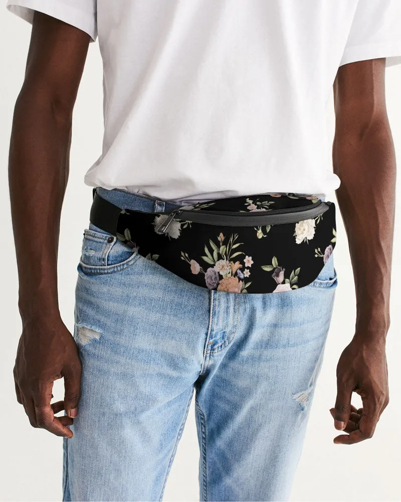 Floral Pattern Crossbody Sling Bag