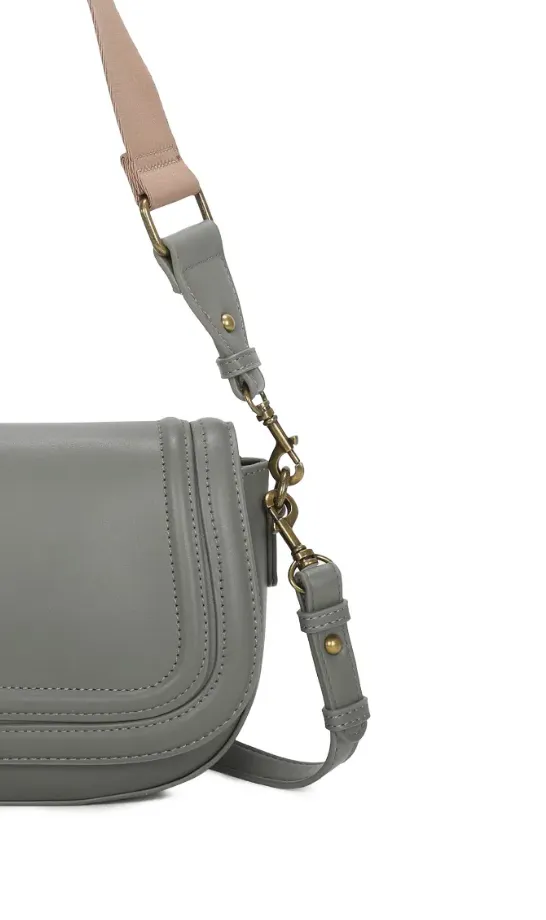 Florence Grey Crossbody Bag
