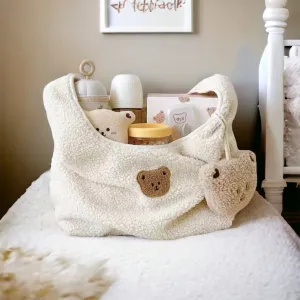 Fluffy Bear Baby Vest Bag
