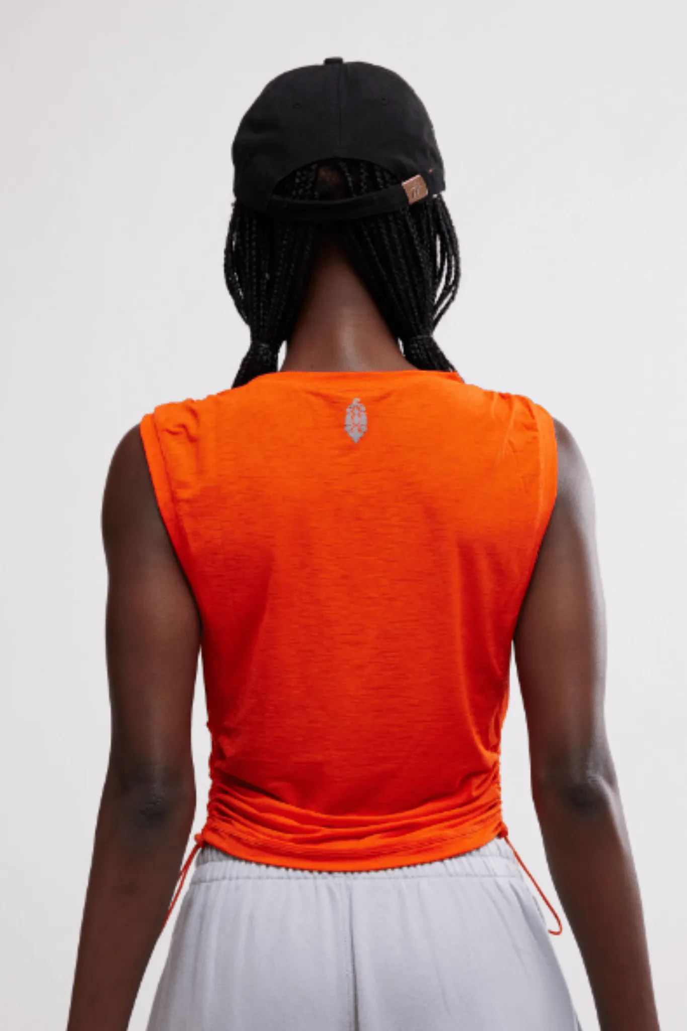 Free People: Sport Mode Muscle Tee in Flame