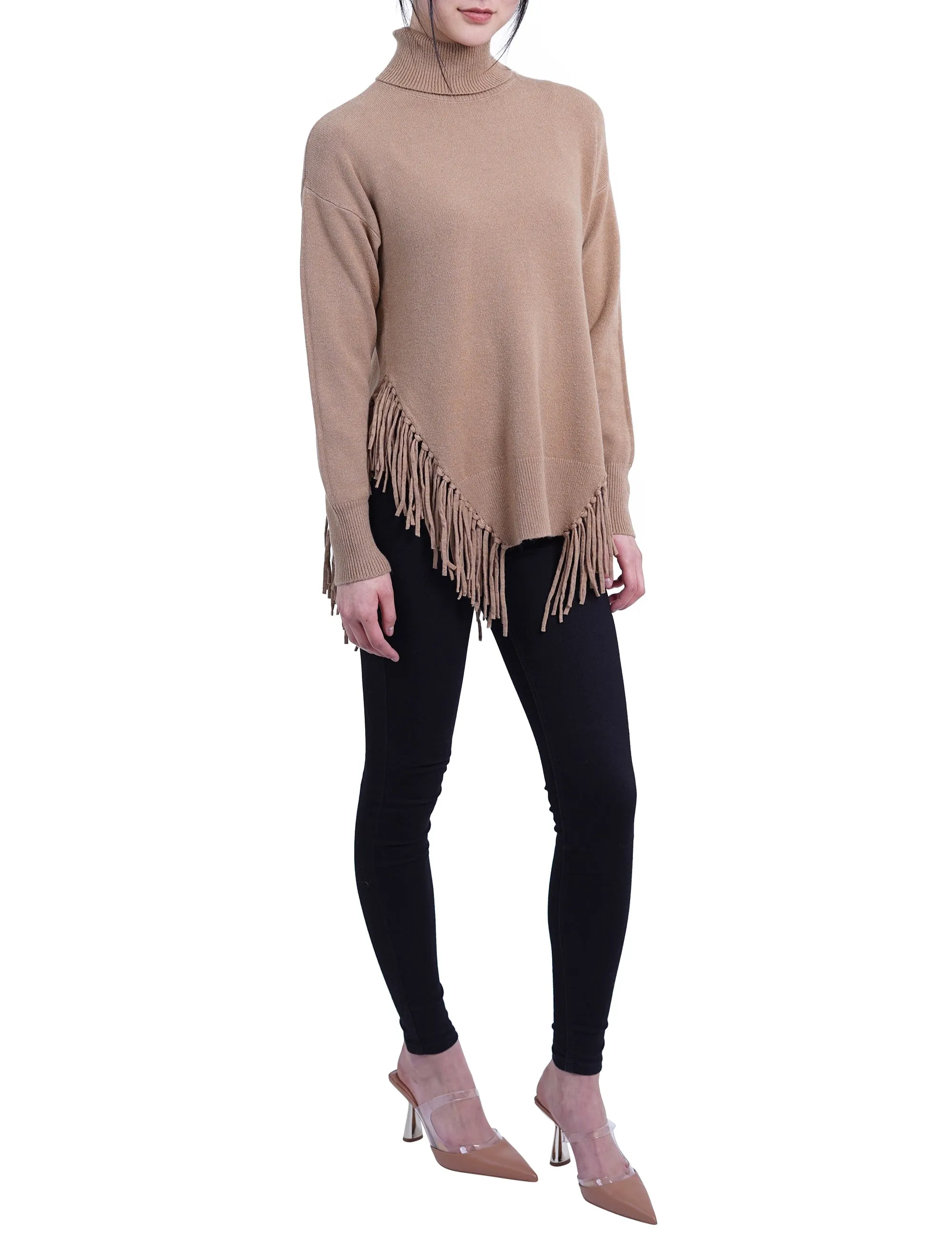 Fringe Turtleneck Sweater (Copy)