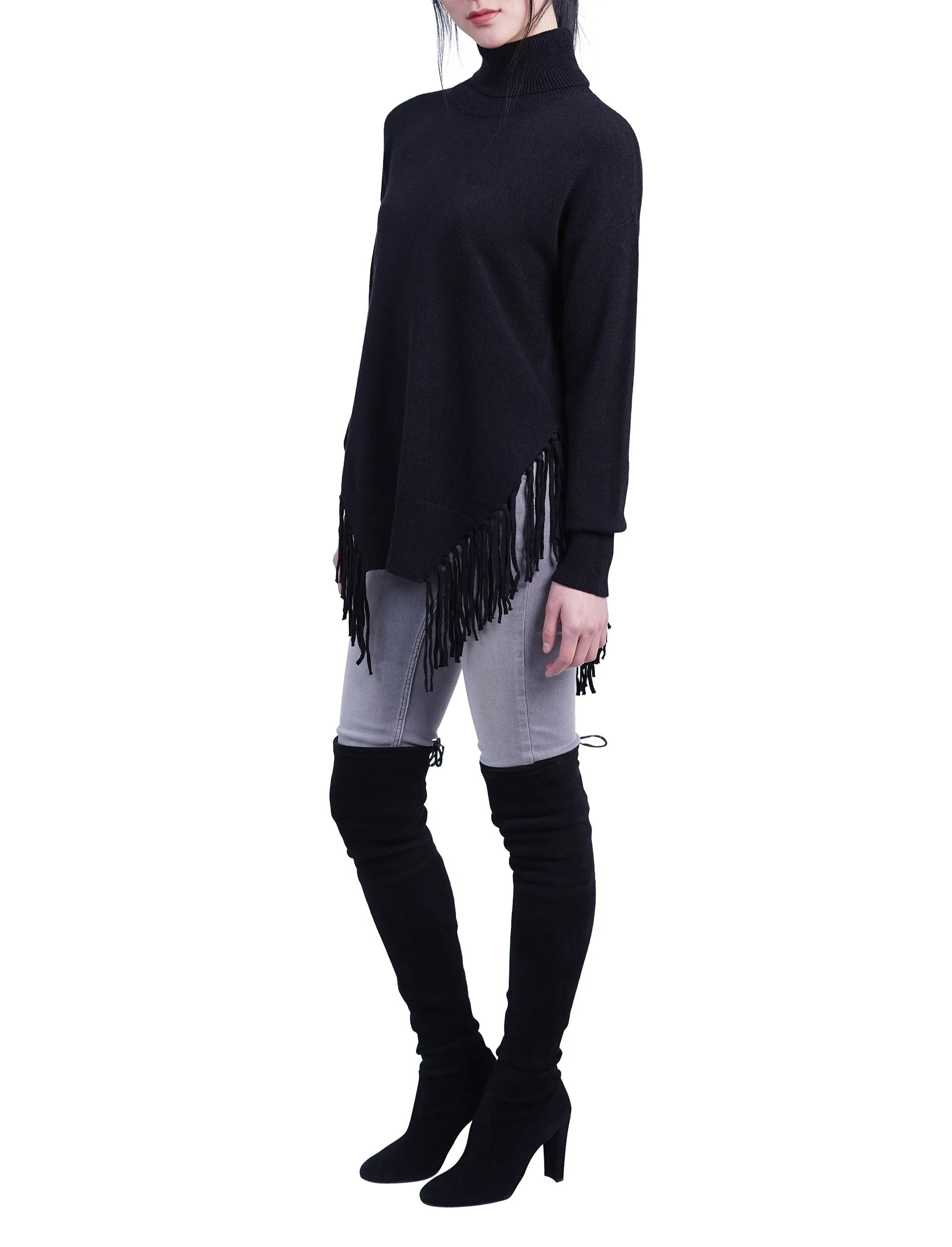 Fringe Turtleneck Sweater (Copy)